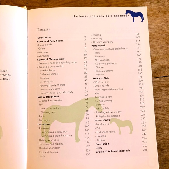 THE HORSE & PONY CARE HANDBOOK by Amanda Lang🏇🏇 - Picture 4 of 12